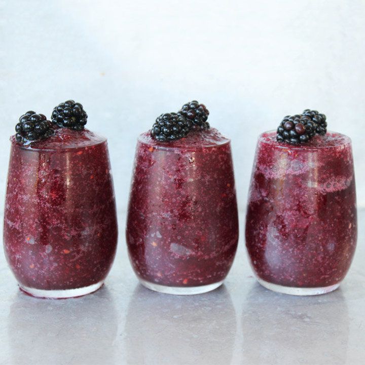 Blackberry Wine Slushy