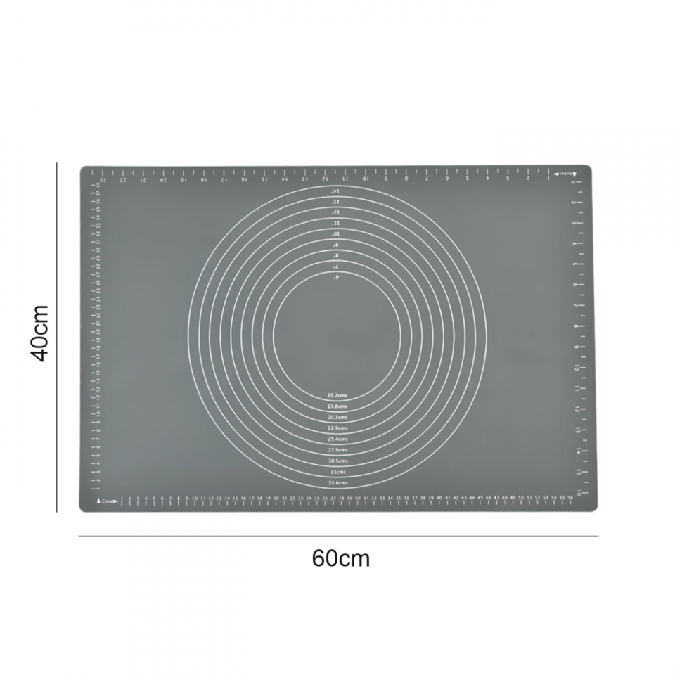 Силиконовый коврик с разметкой 60*40 см