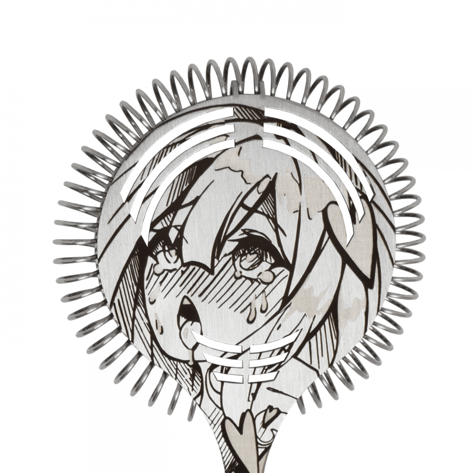 Стрейнер-хоторн Cocktail Design Ahegao by Tural.mk