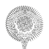 Стрейнер-хоторн Cocktail Design Vintage Leaves