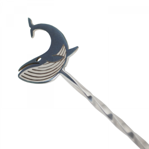 Барная Ложка Cocktail Design 43 см Blue Whale