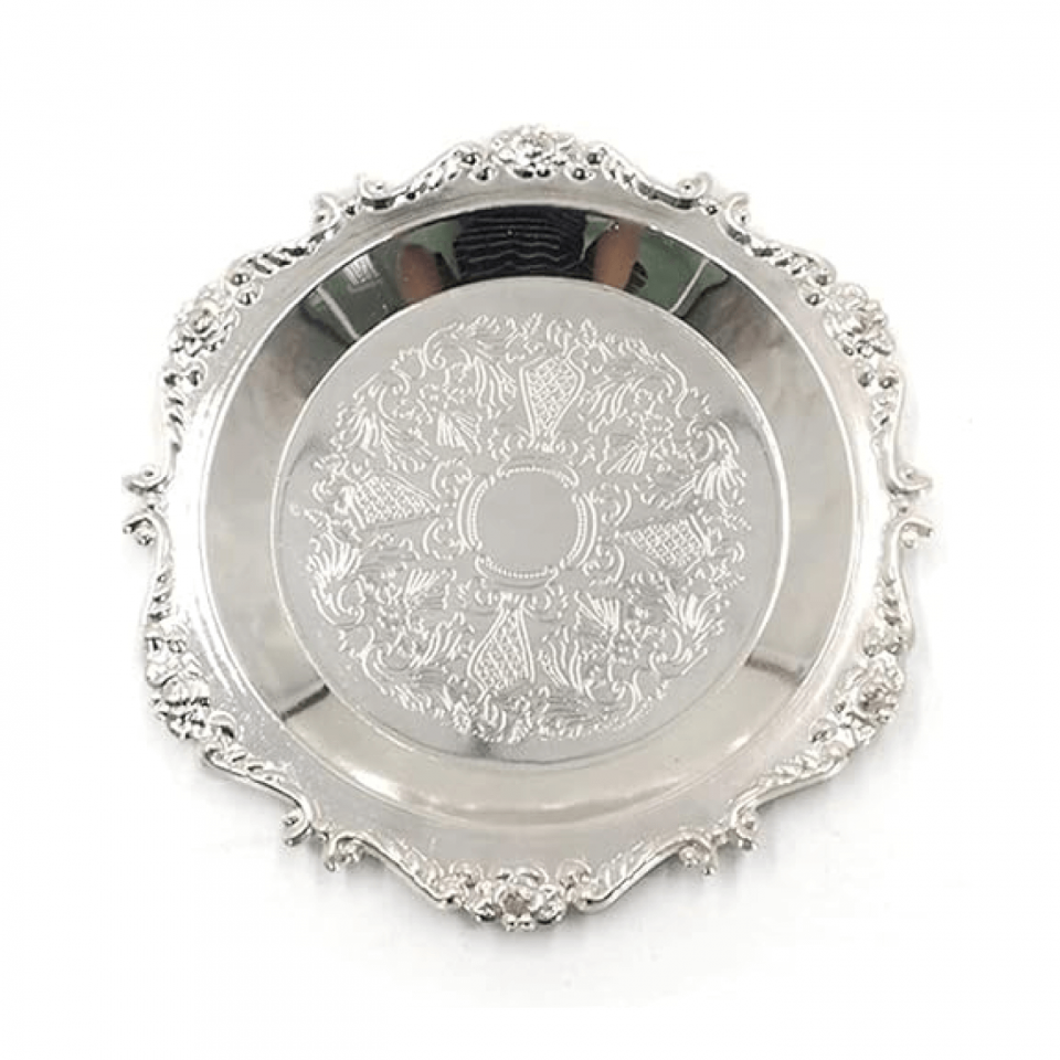 Костер для подачи Heritage (серебро) 10 см.